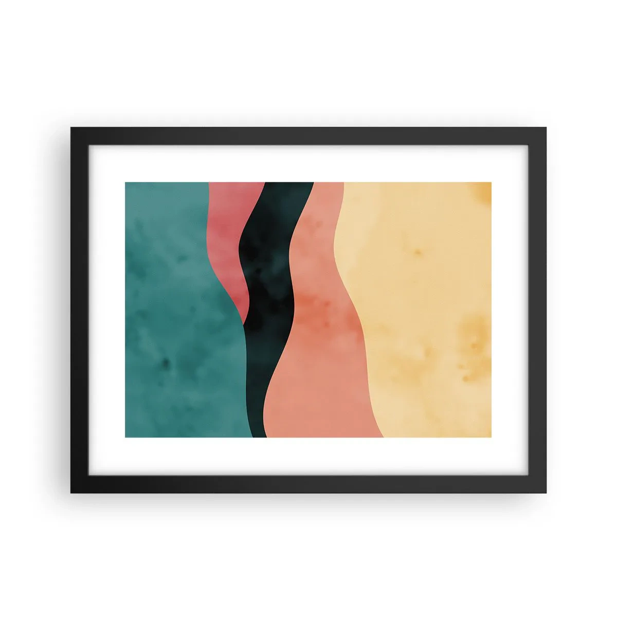 Pôster com moldura preta - Incompatibilidade compatível - 40x30 cm