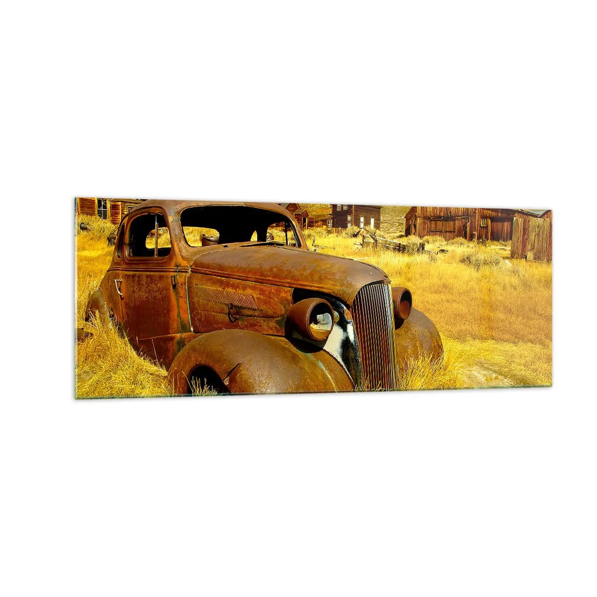 Quadro em vidro - Um merecido descanso - 140x50 cm