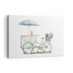 Quadro em tela - Doce lembrança do verão - 120x80 cm
