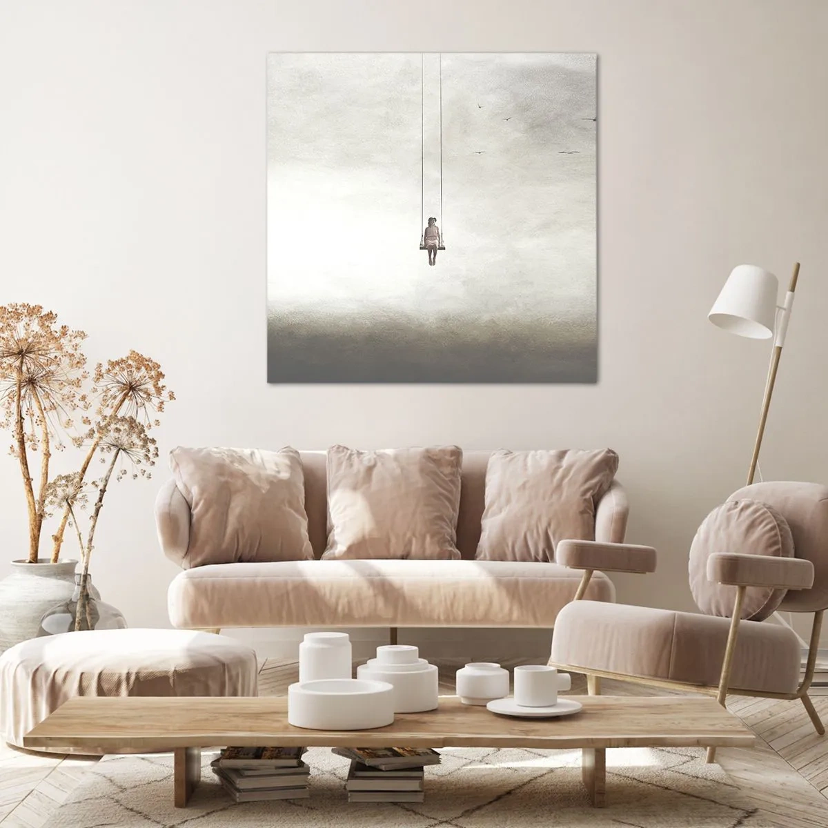 Quadro em tela - A criança em nós - 40x40 cm