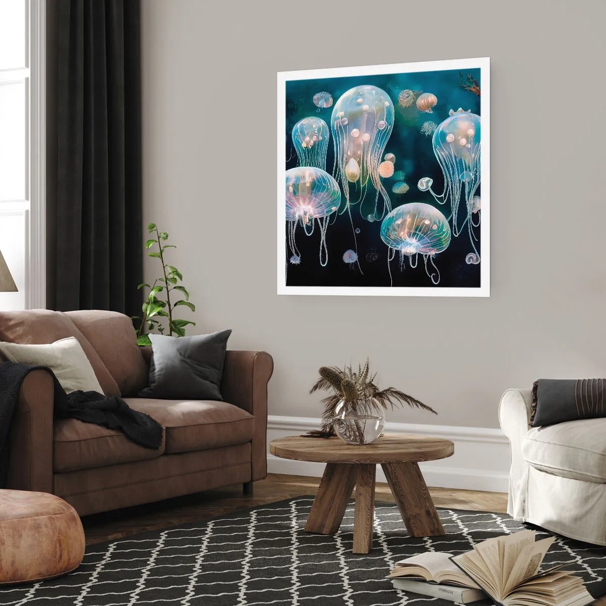 Pôster - Bola Subaquática - 60x60 cm