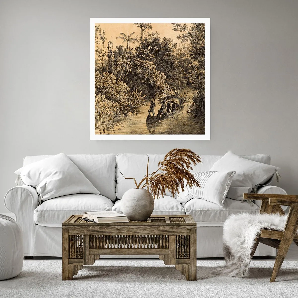 Pôster - Viagem à fonte - 60x60 cm