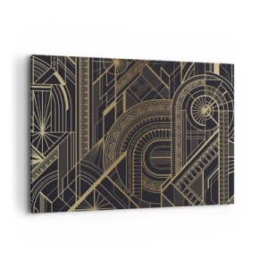 Quadro em tela - Conceitos, ideias, planos - 100x70 cm