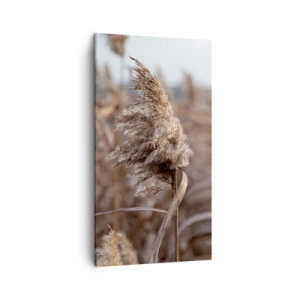 Quadro em tela - É hora de voar com o vento - 45x80 cm