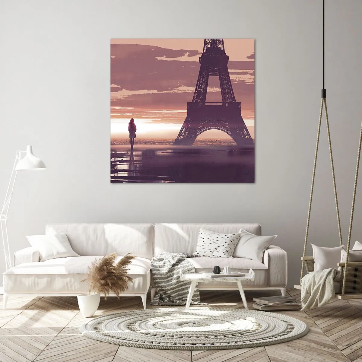 Quadro em tela - Só elas as duas - 40x40 cm