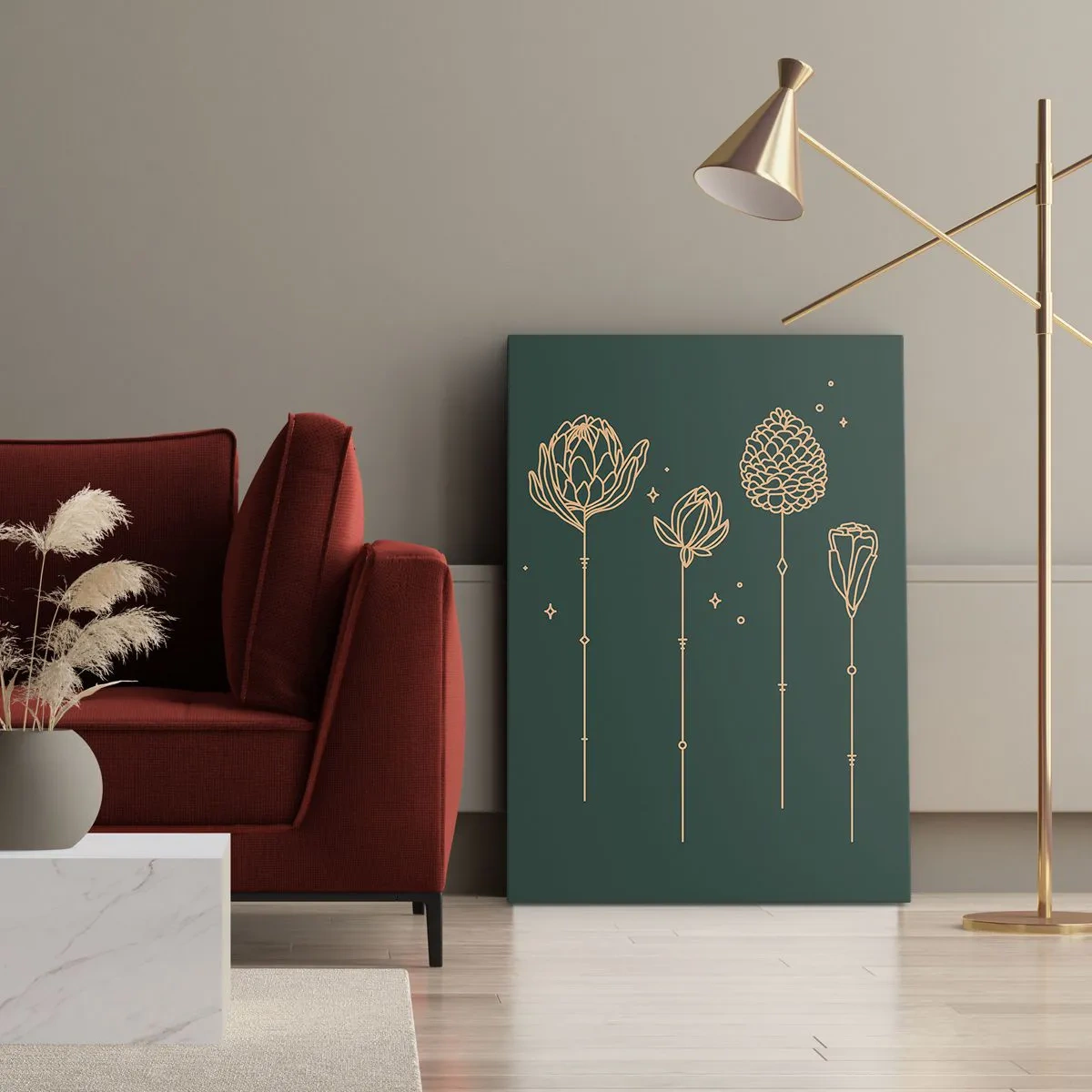 Quadro em tela - A família RAMOS - 50x70 cm