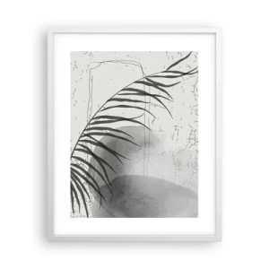 Pôster em moldura branca - O sutil exotismo da natureza - 40x50 cm