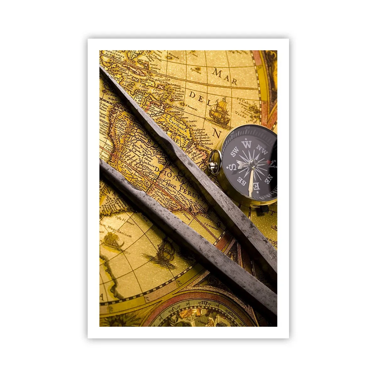 Pôster - Onde estão esses tesouros? - 61x91 cm