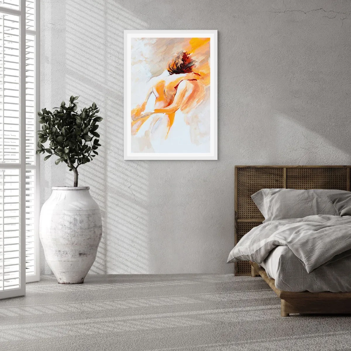 Pôster em moldura branca - No céu da proximidade - 70x100 cm