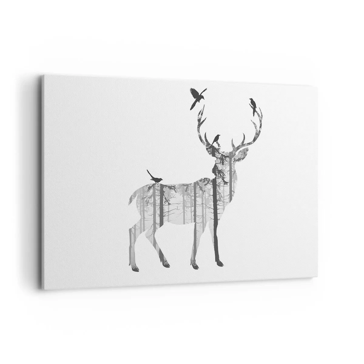 Quadro em tela - Bom espírito da floresta - 120x80 cm