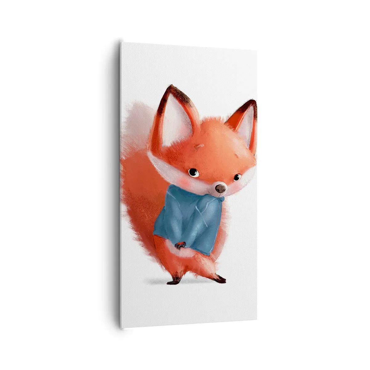 Quadro em tela - Fico bonito nisto? - 65x120 cm