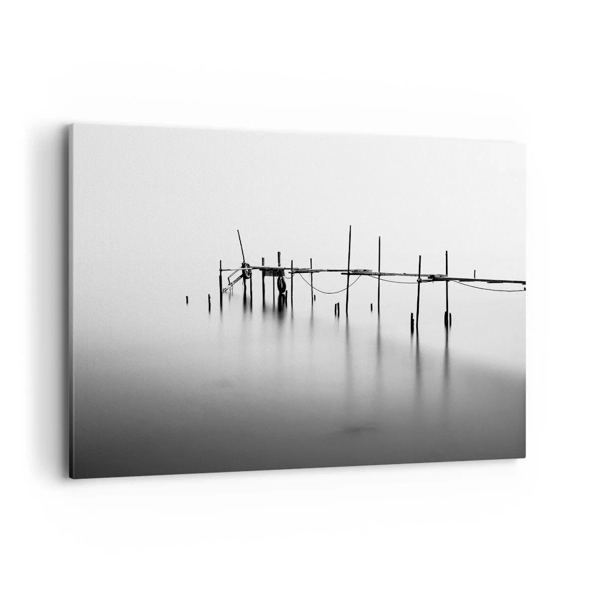 Quadro em tela - E se o mundo não existe? - 120x80 cm