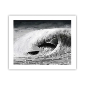 Pôster - A ira do oceano - 50x40 cm