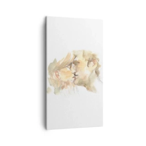 Quadro em tela - A outra metade foi encontrada? - 45x80 cm