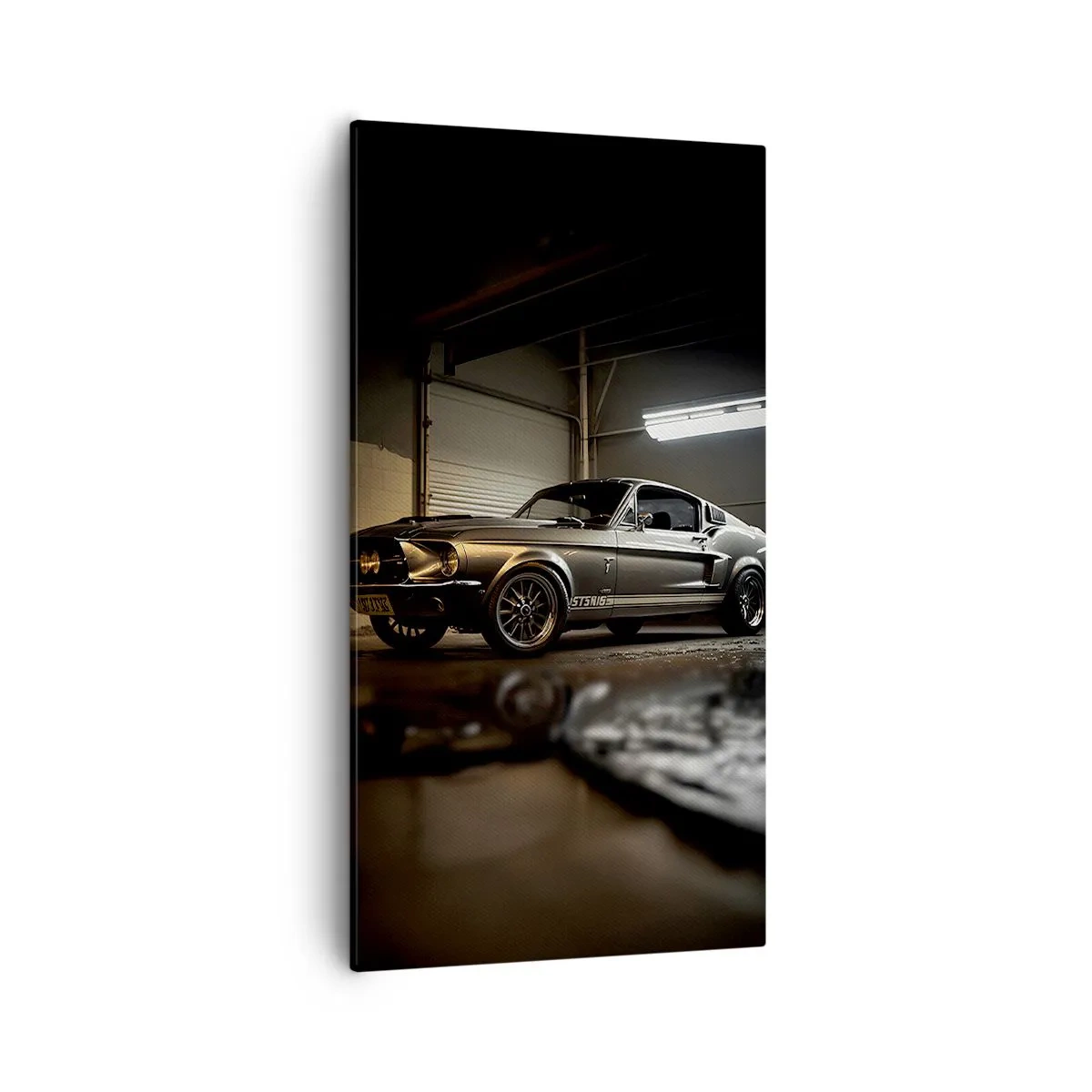 Quadro em tela - De volta ao passado - 55x100 cm