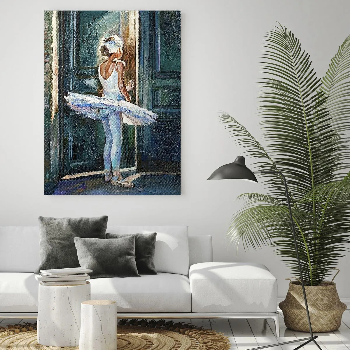 Quadro em vidro - Antes do show - 50x70 cm