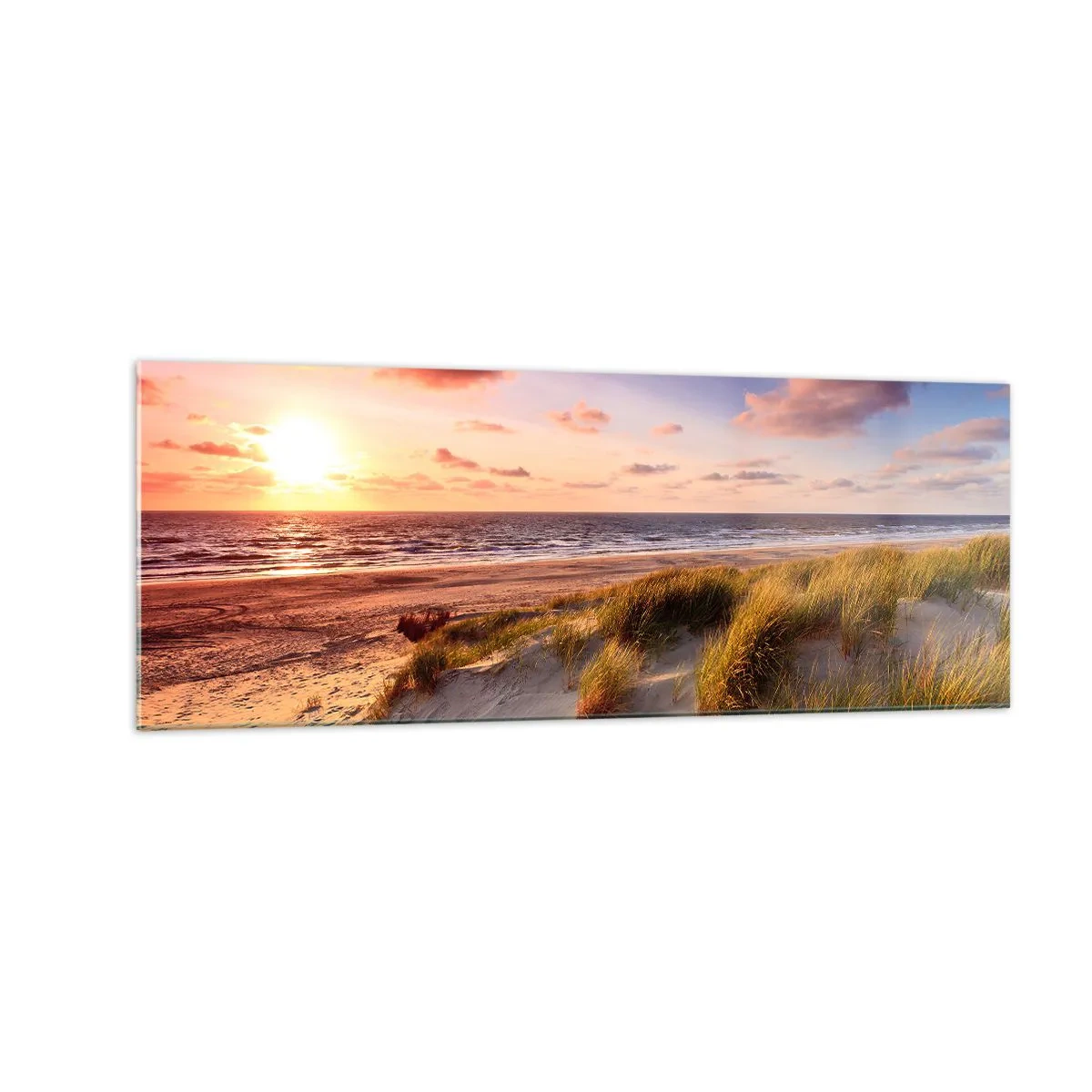 Quadro em vidro - Ar com cheiro de verão - 140x50 cm