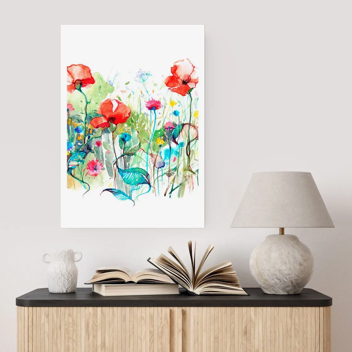 Pôster - Prado florido de maio - 70x100 cm