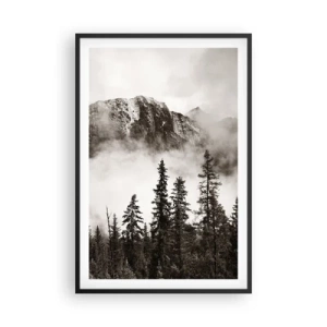 Pôster com moldura preta - O soberano de granito - 61x91 cm