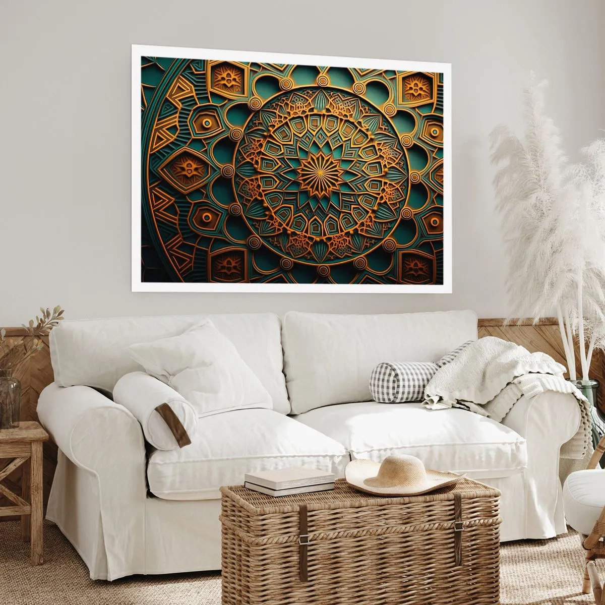 Pôster - Em uma atmosfera árabe - 100x70 cm