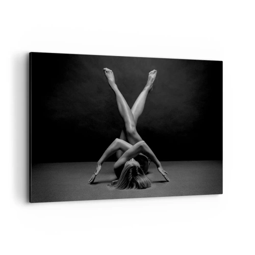Quadro em tela - Geometria da nudez - 120x80 cm