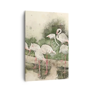 Quadro em tela - Sonho exótico - 70x100 cm