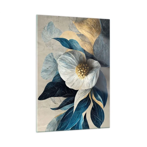 Quadro em vidro - Tem um coração de ouro - 50x70 cm