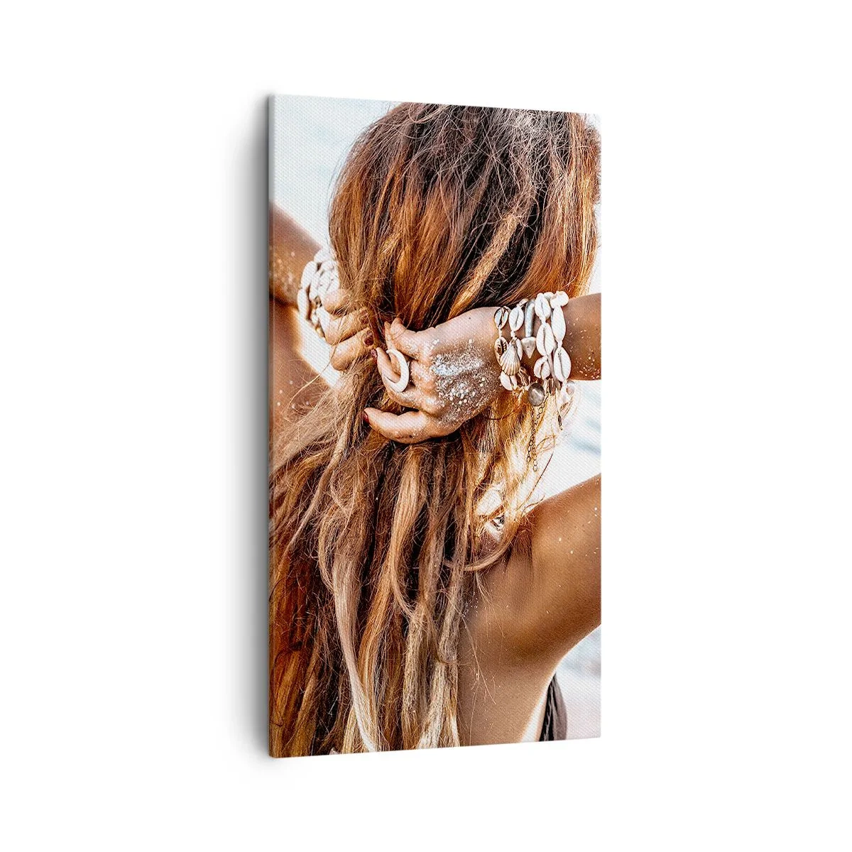Quadro em tela - Irmã da água e do sol - 45x80 cm