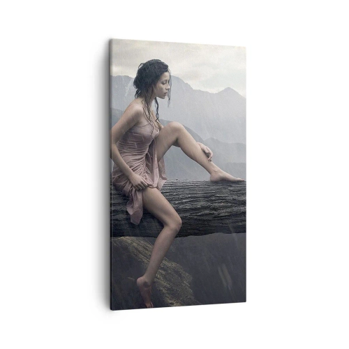 Quadro em tela - Picos de beleza - 45x80 cm