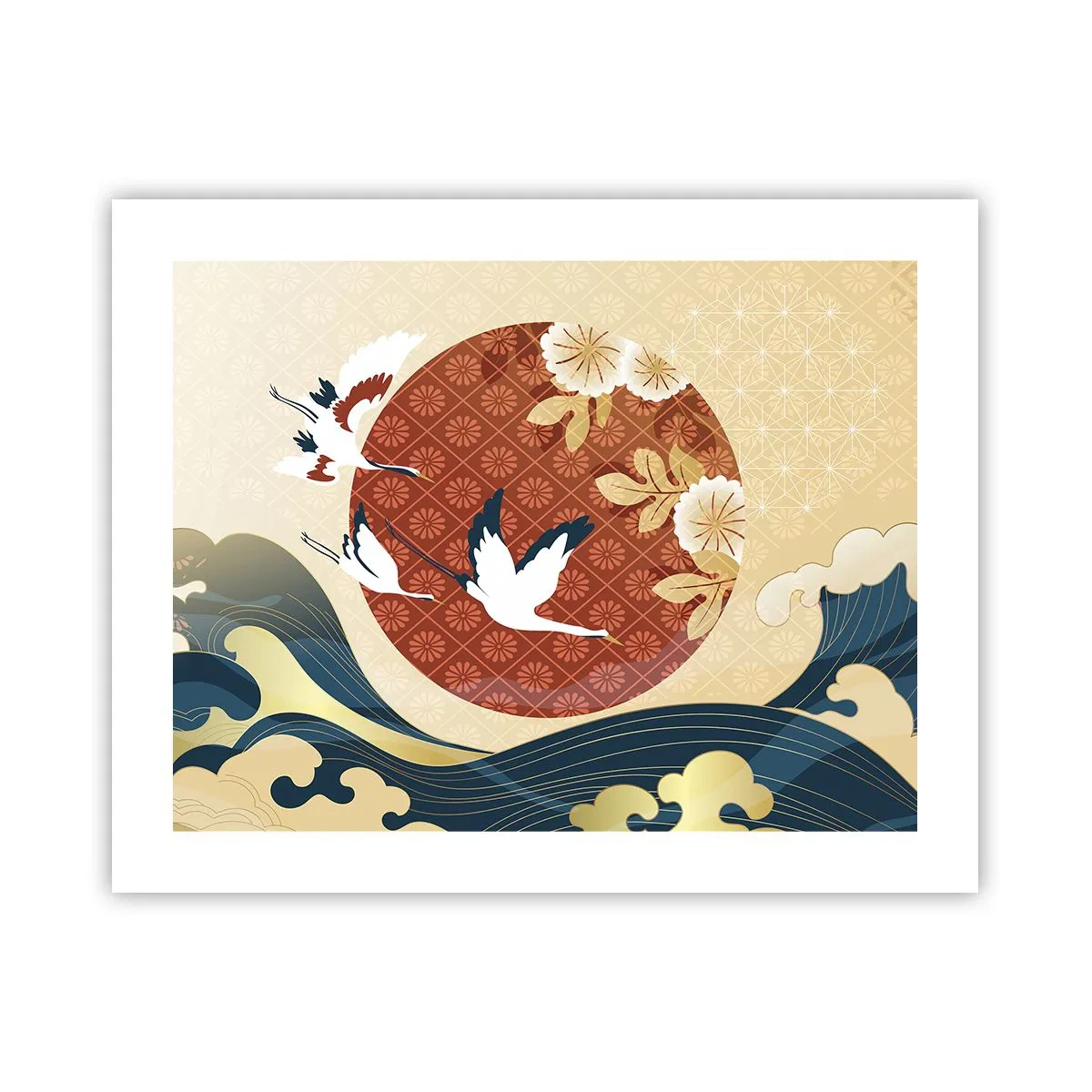 Pôster - Conto de fadas japonês - 50x40 cm