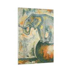 Quadro em vidro - Viva o circo! - 50x70 cm