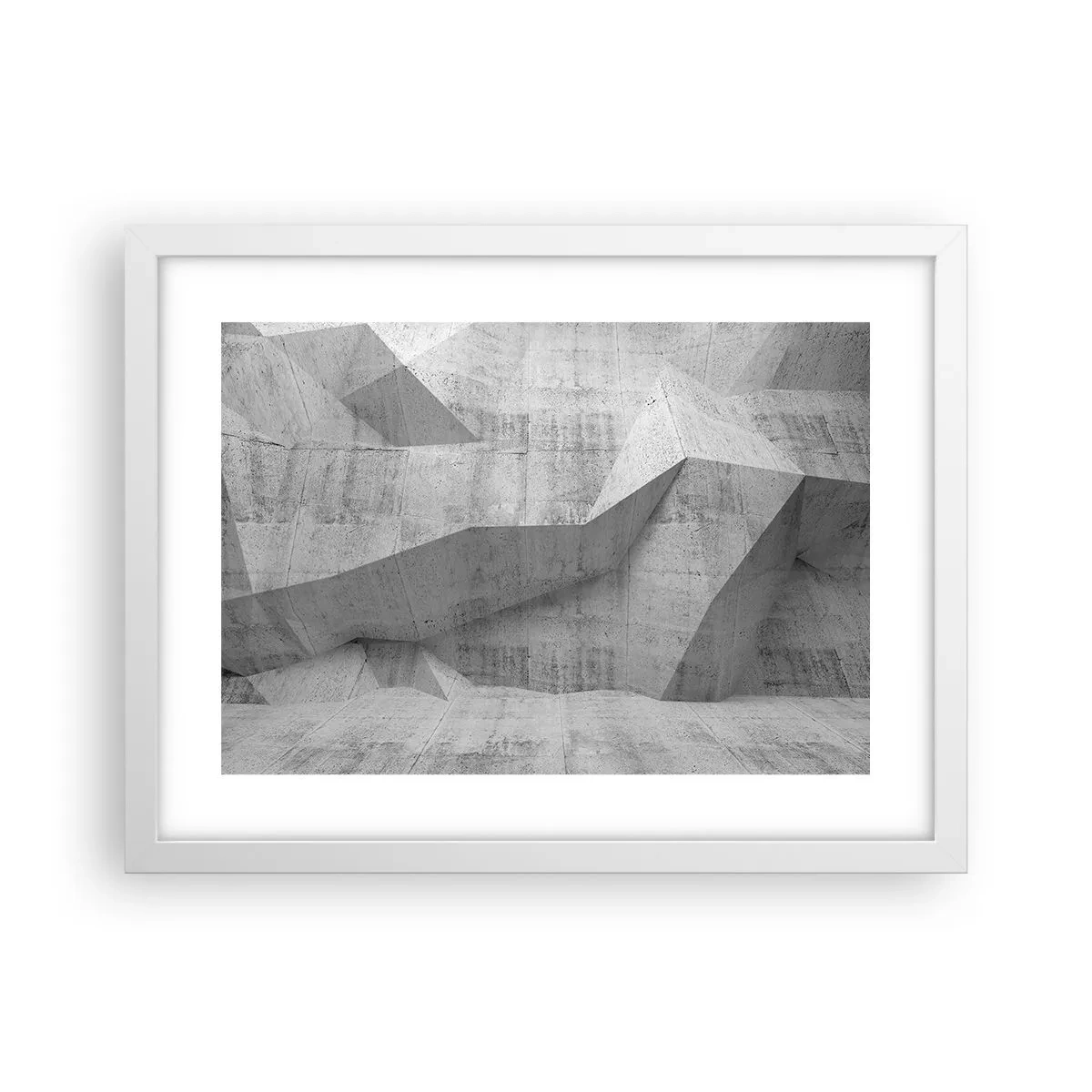 Pôster em moldura branca - Um verdadeiro desafio - 40x30 cm