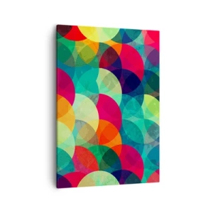 Quadro em tela - Ascensão às cores - 50x70 cm