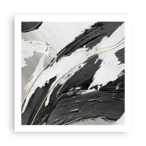 Pôster - Abstração em grande escala - 60x60 cm