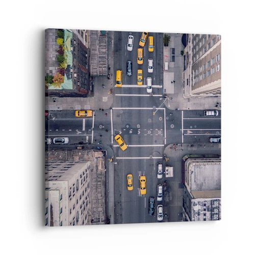 Quadro em tela - Escolha simples - 30x30 cm