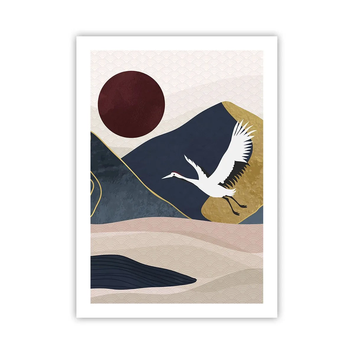 Pôster - E o dia acaba novamente - 50x70 cm