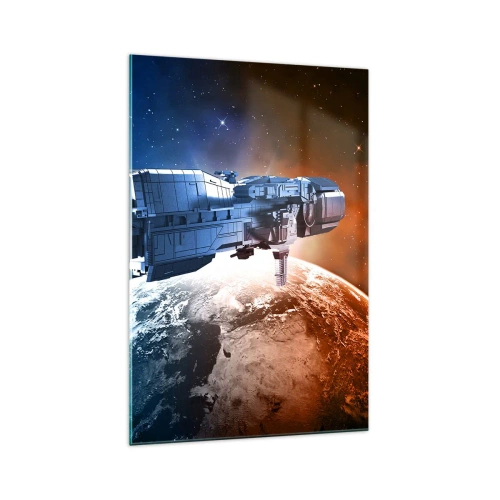 Quadro em vidro - Observador atento - 70x100 cm