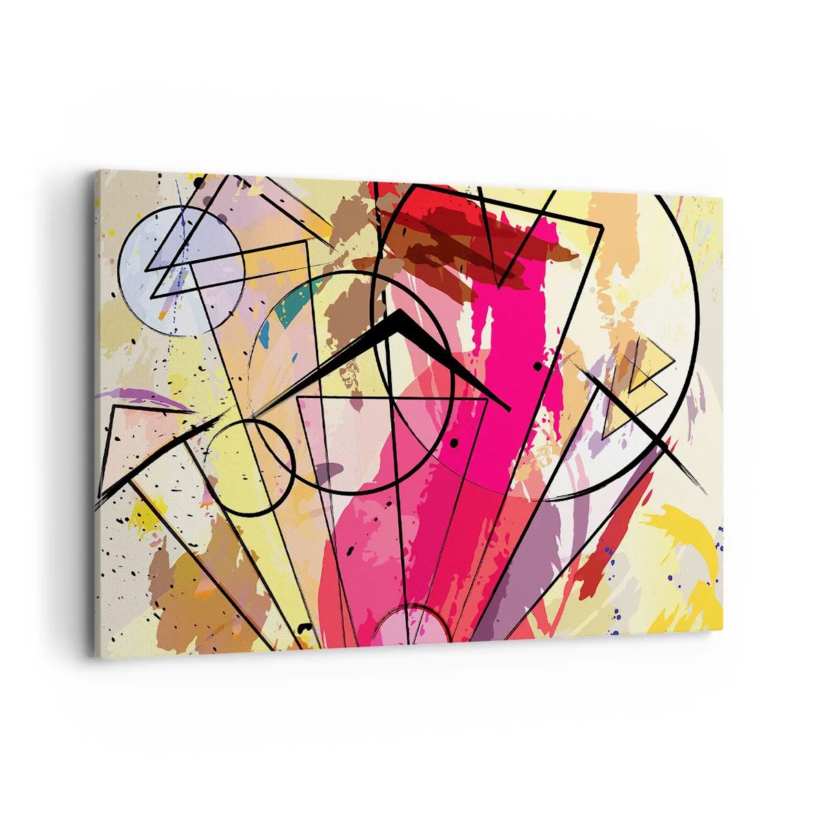 Quadro em tela - Explosão - 120x80 cm