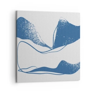 Quadro em tela - Abstração alada - 50x50 cm