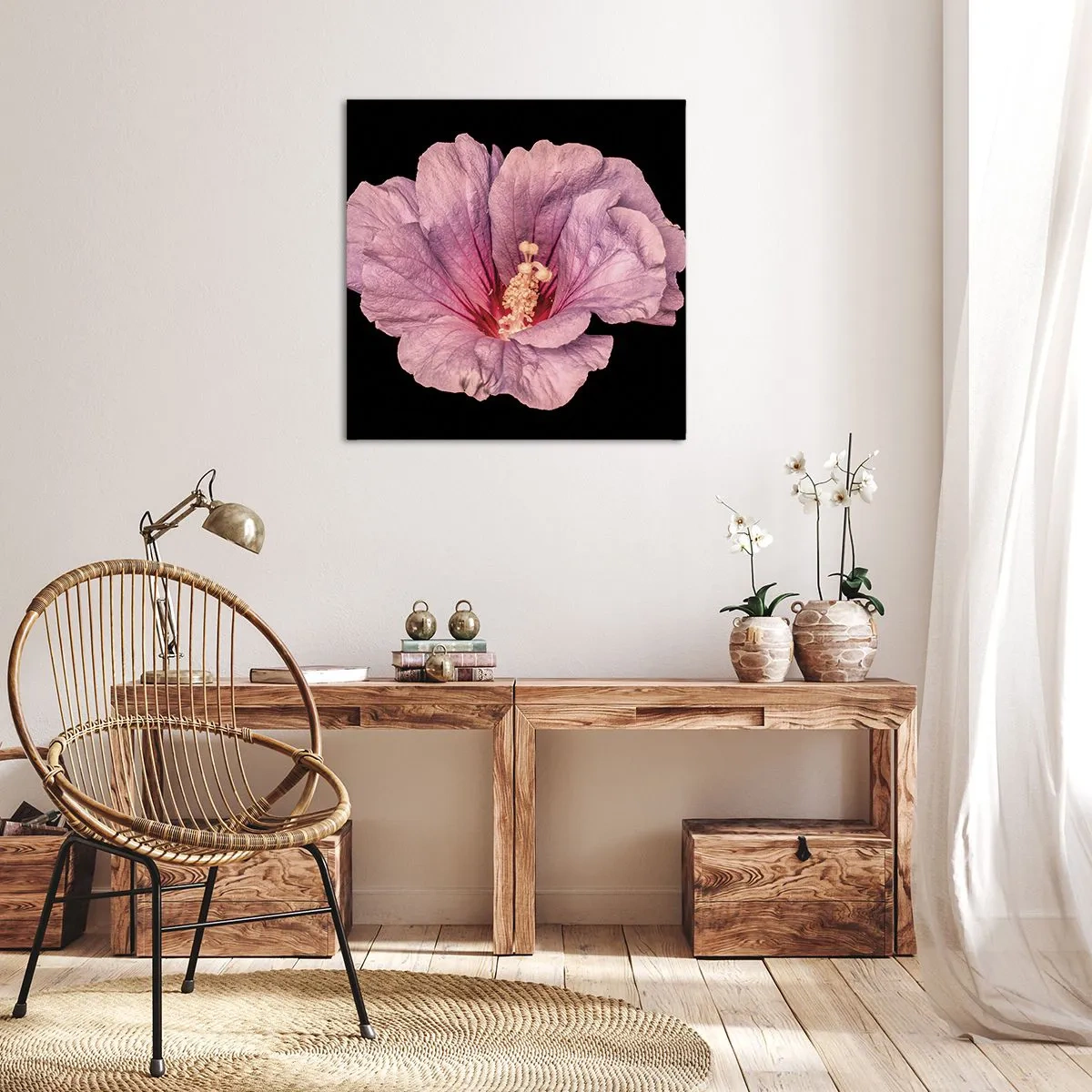 Quadro em tela - Direto para o coração - 40x40 cm