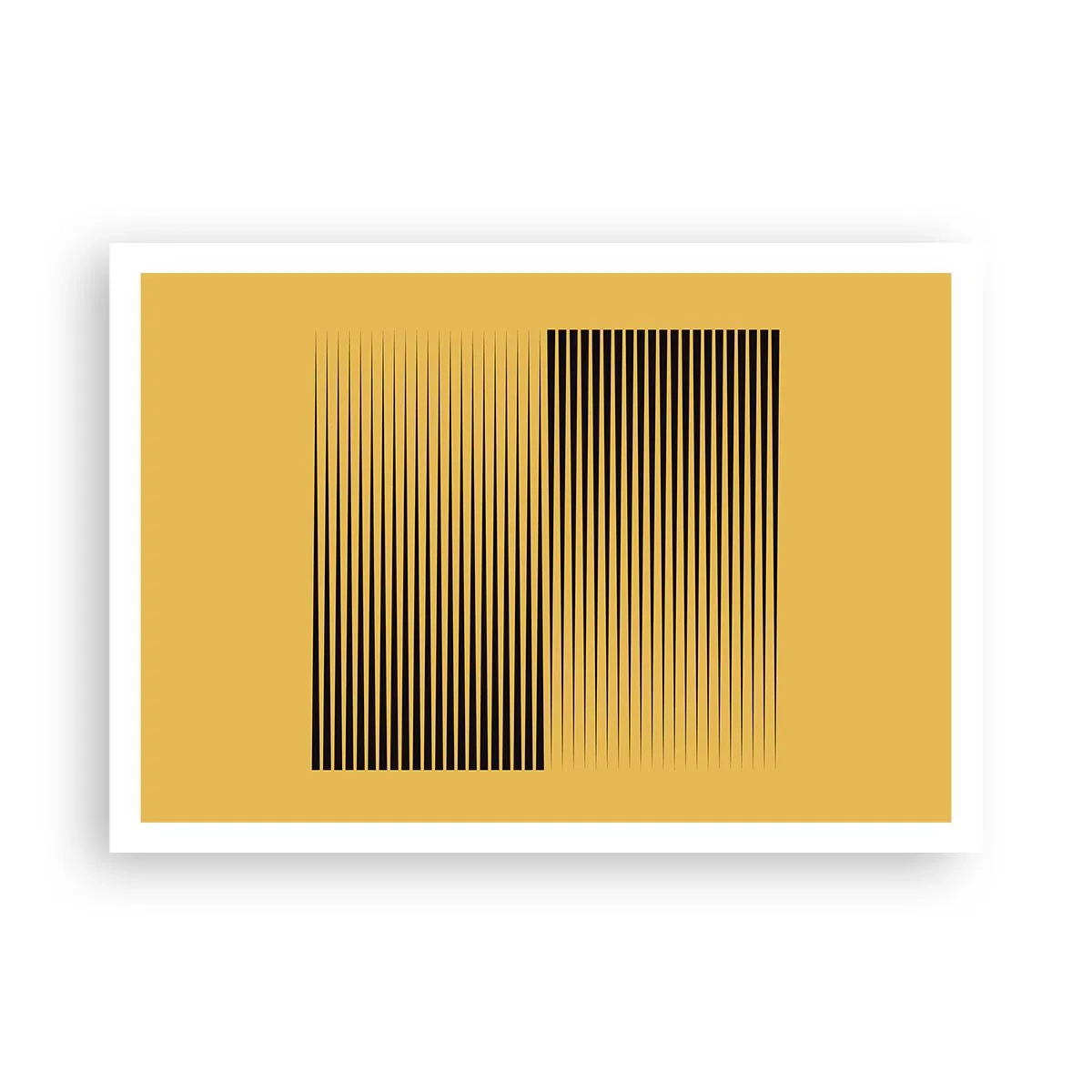 Pôster - Quadratura de opostos - 100x70 cm