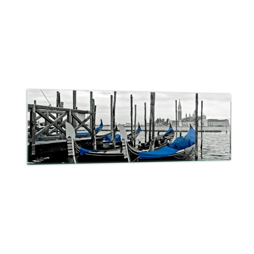 Quadro em vidro - Veneza pensativa - 160x50 cm