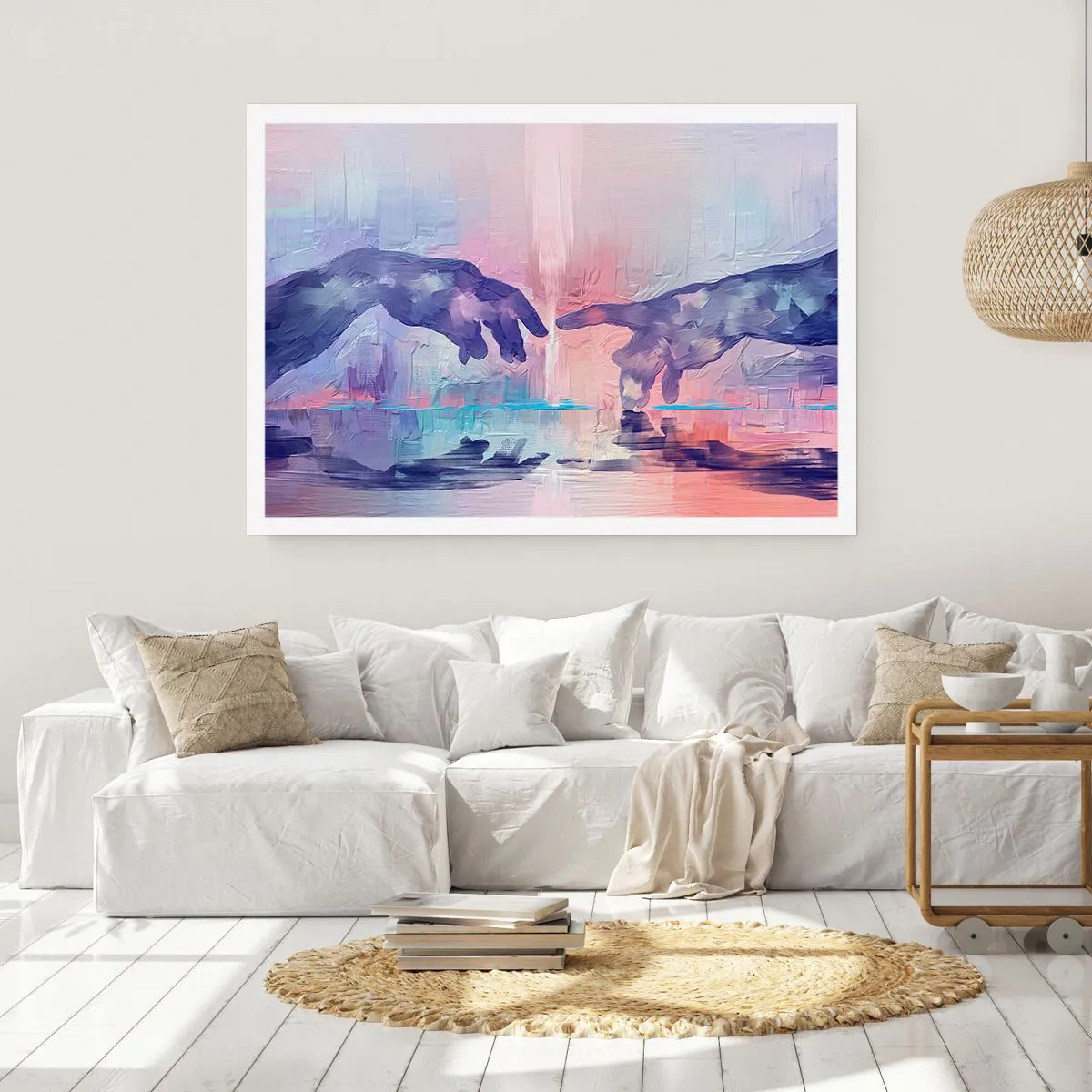 Pôster - Faísca divina da vida - 100x70 cm