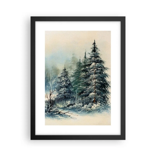 Pôster com moldura preta - Prontas para o Natal - 30x40 cm