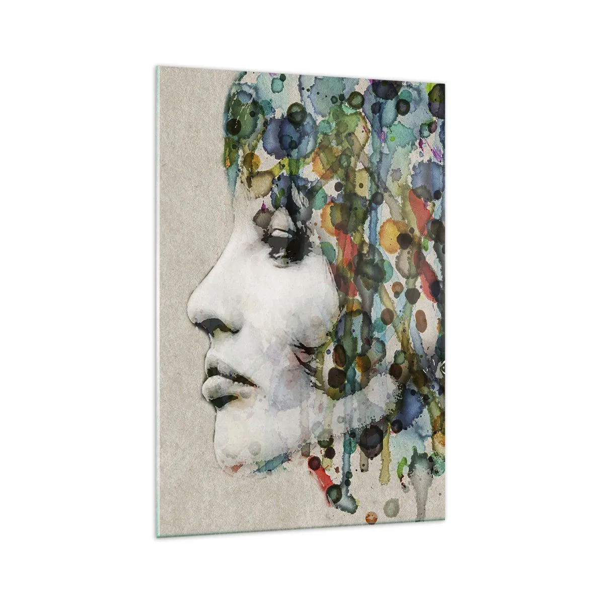 Quadro em vidro - Emergida das cinzas - 70x100 cm