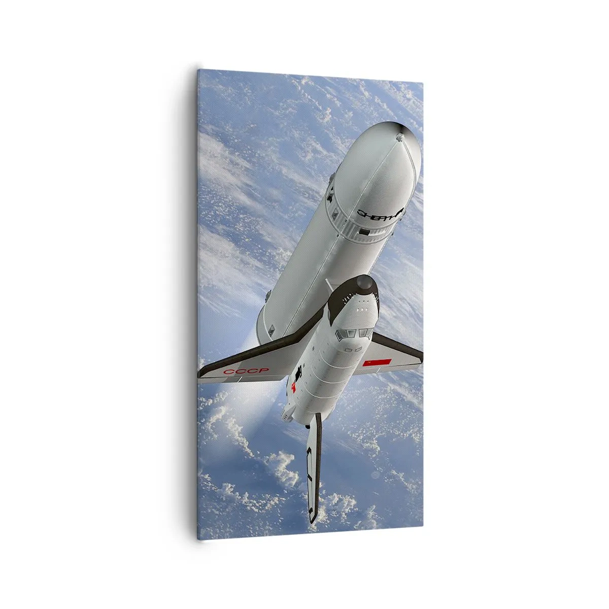 Quadro em tela - Ascensão cósmica - 65x120 cm