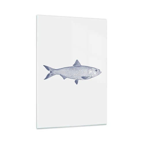 Quadro em vidro - Saudações dos mares do norte - 70x100 cm
