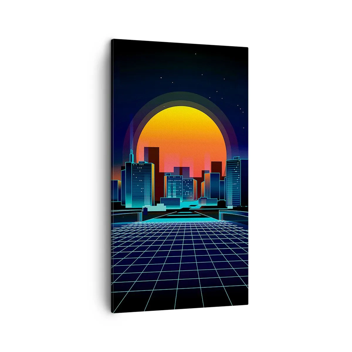 Quadro em tela - Ainda quer ir para o mundo real? - 45x80 cm