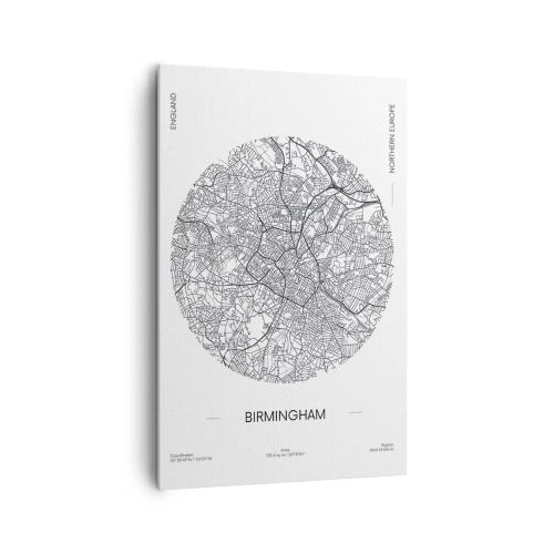 Quadro em tela - Anatomia de Birmingham - 80x120 cm