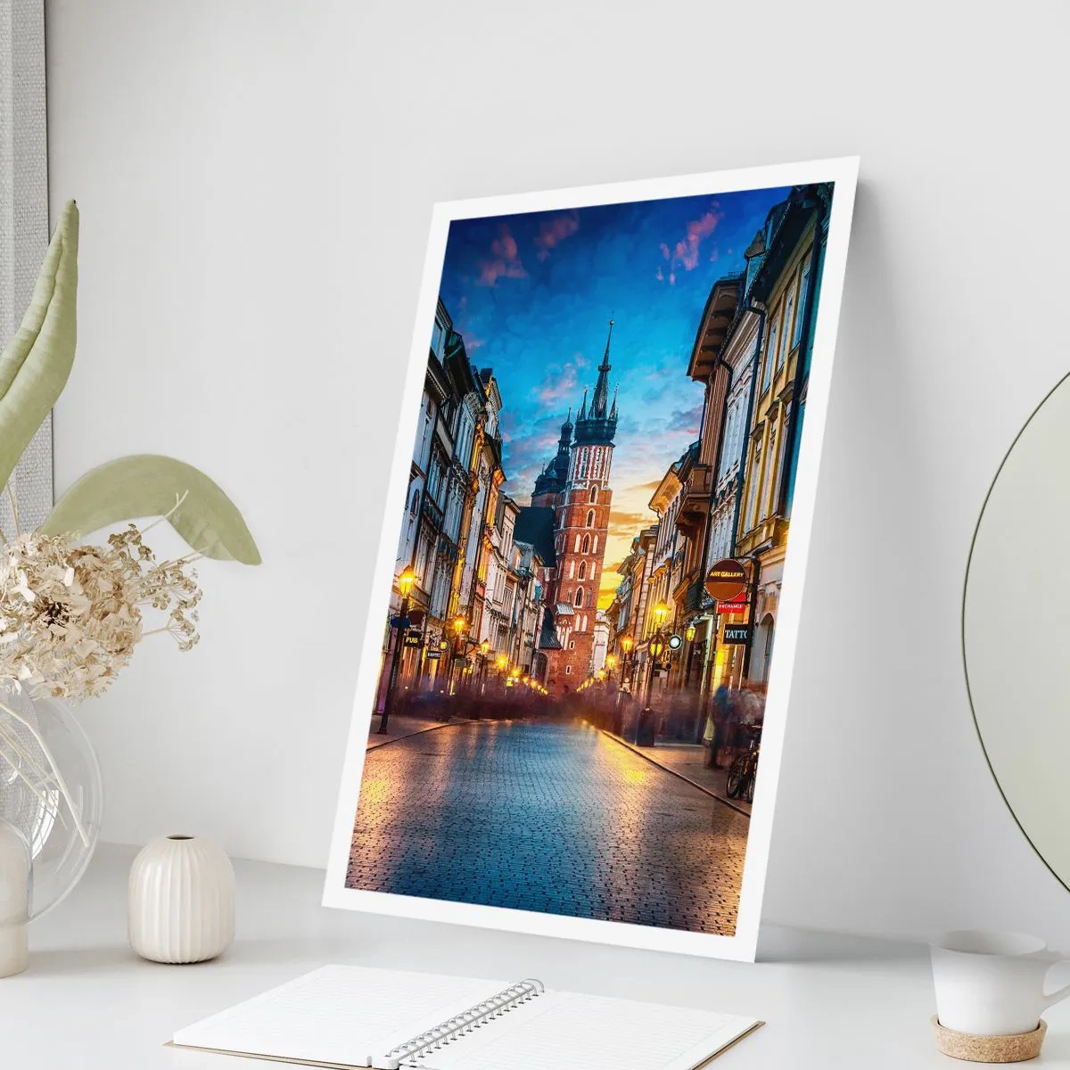 Pôster - O charme de Cracóvia - 50x70 cm